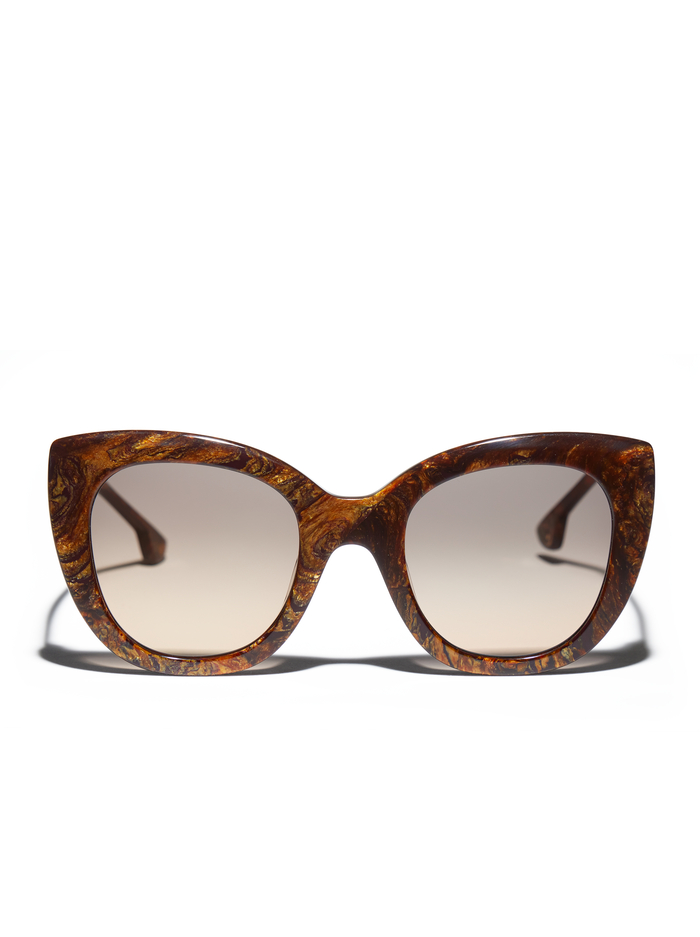 MERCER SUNGLASSES - BURLWOOD - Alice And Olivia