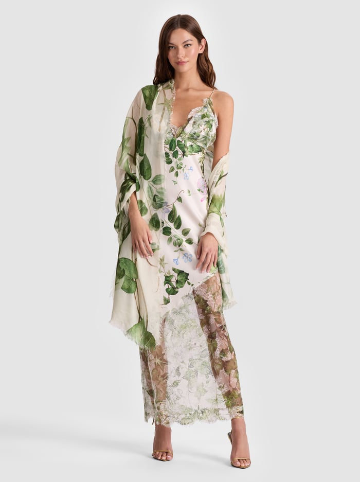 LOLA SCARF - VINEYARD - Alice And Olivia