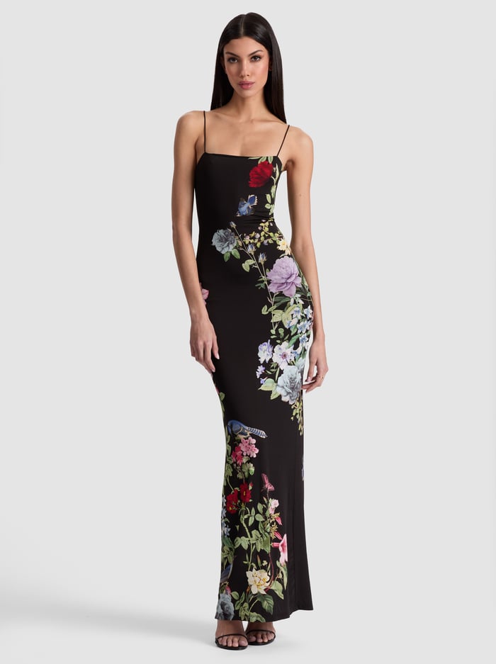 FIFI MAXI DRESS - VENUS FLORAL - Alice And Olivia