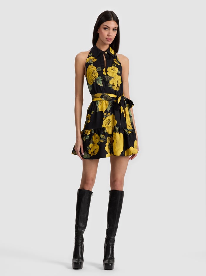 MIRANDA MINI DRESS - ROSEHIPS - Alice And Olivia