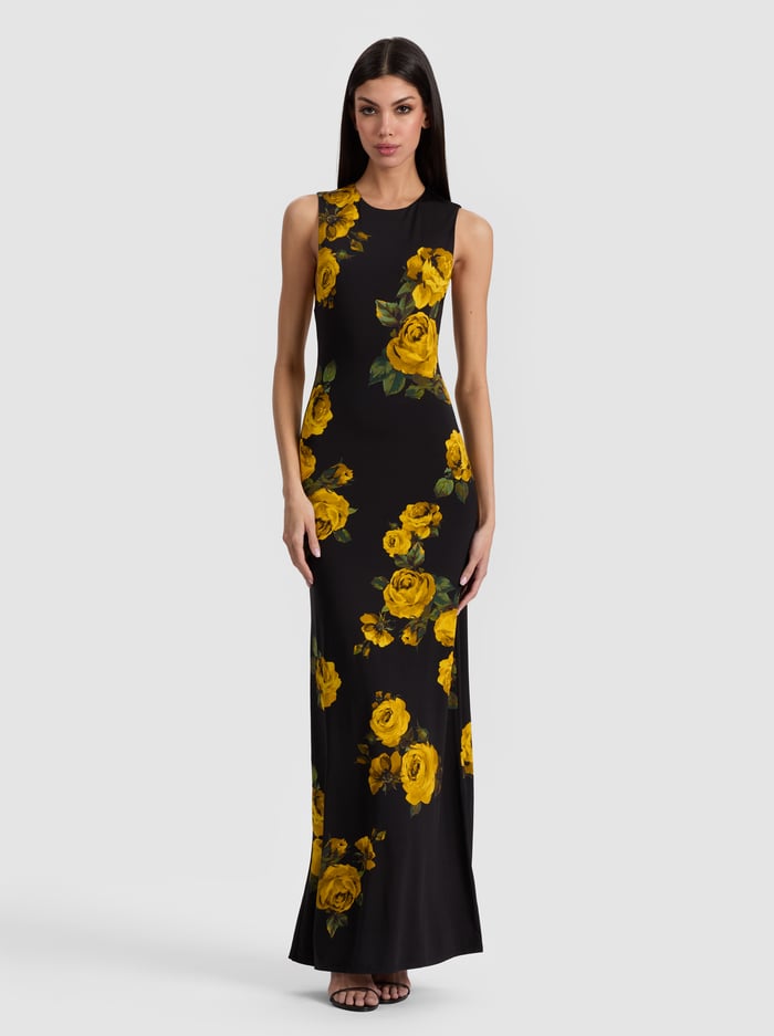 DELORA MAXI DRESS - ROSEHIPS - Alice And Olivia
