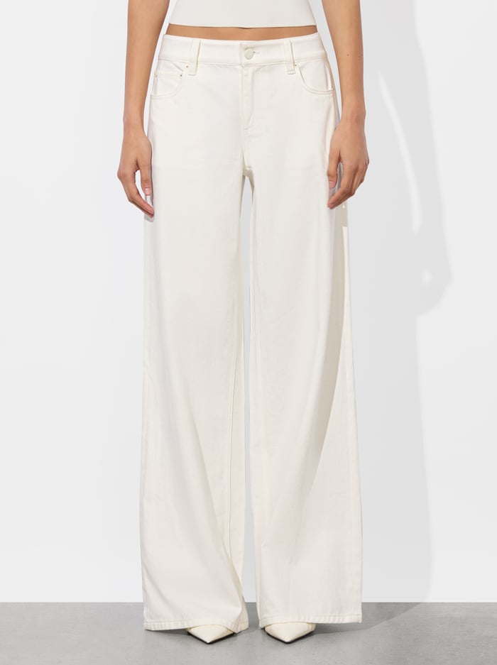 AMAZING JEAN - OFF WHITE - Alice And Olivia