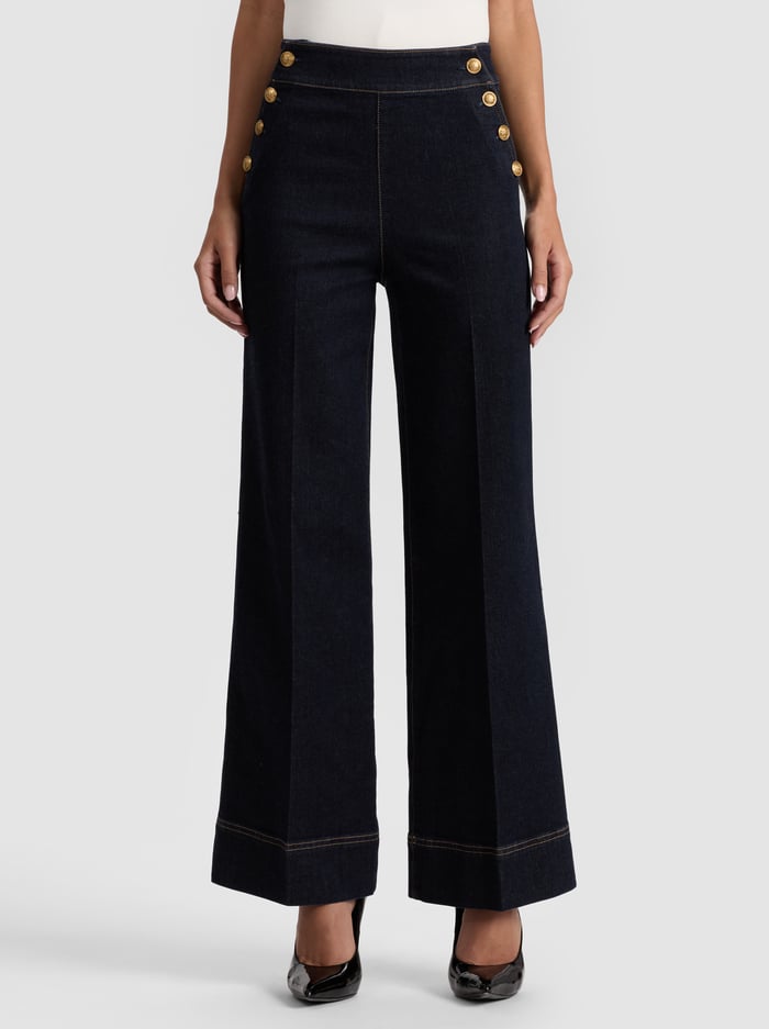 NARIN JEAN - DARK RINSE - Alice And Olivia