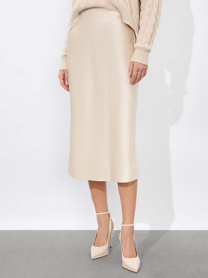 MAEVE SLIP SKIRT - CHINO - Alice And Olivia