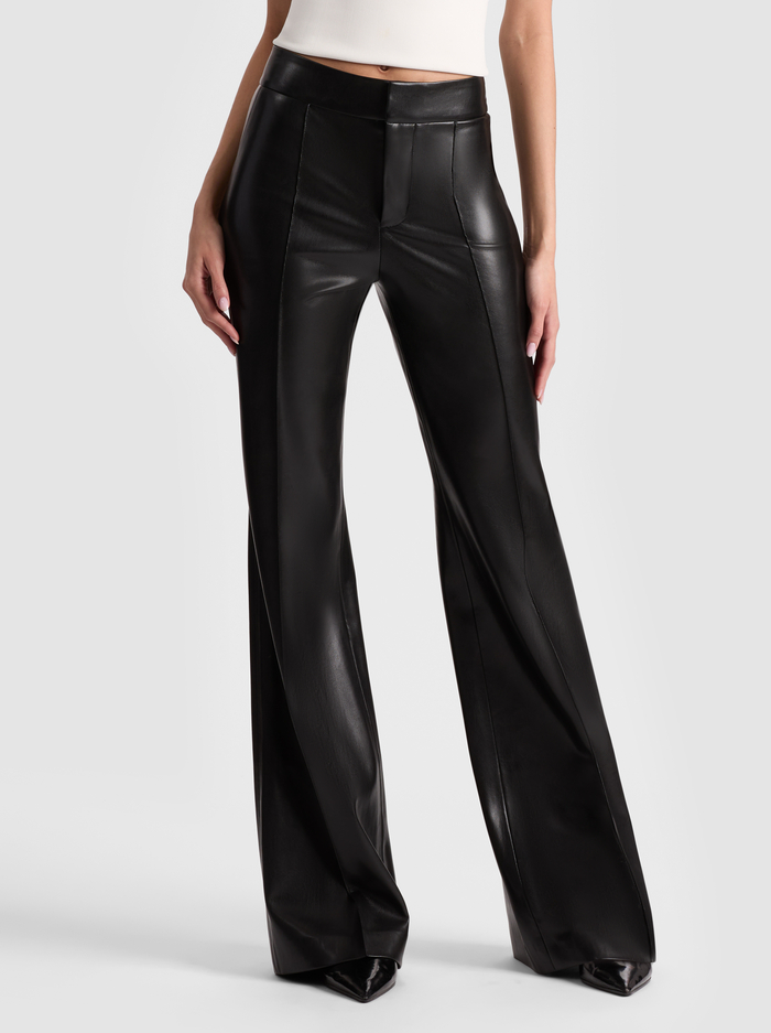 DYLAN VEGAN PANT - BLACK - Alice And Olivia