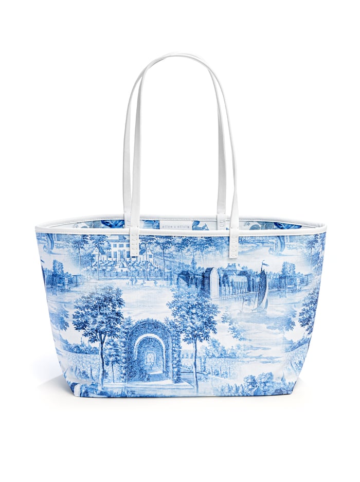 BLAIRE REVERSIBLE TOTE - CHATEAU - Alice And Olivia
